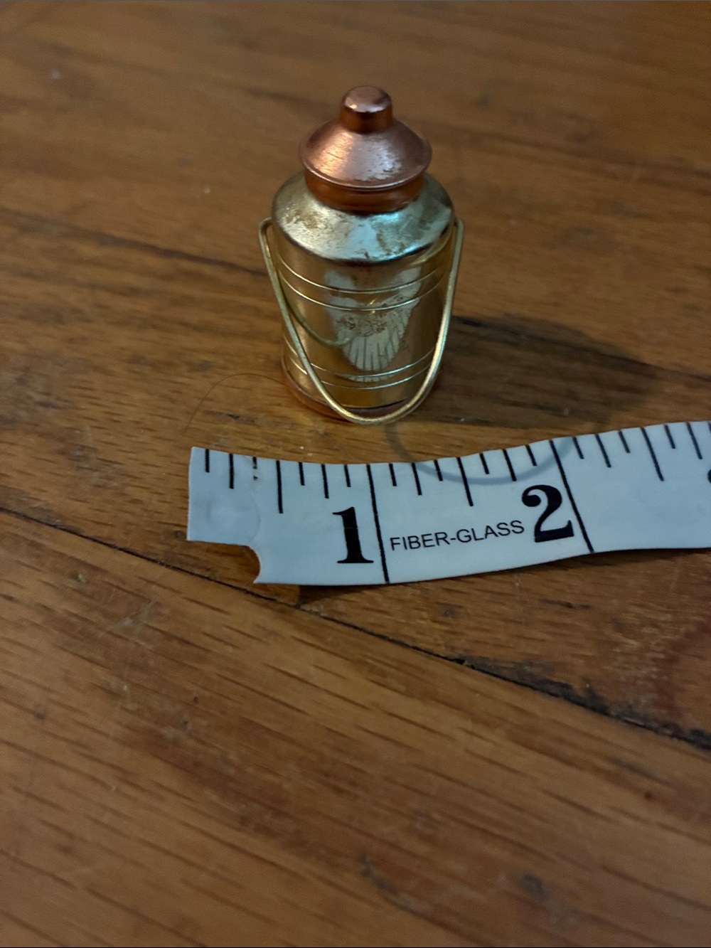 Vintage Two-Tone Lantern Miniature